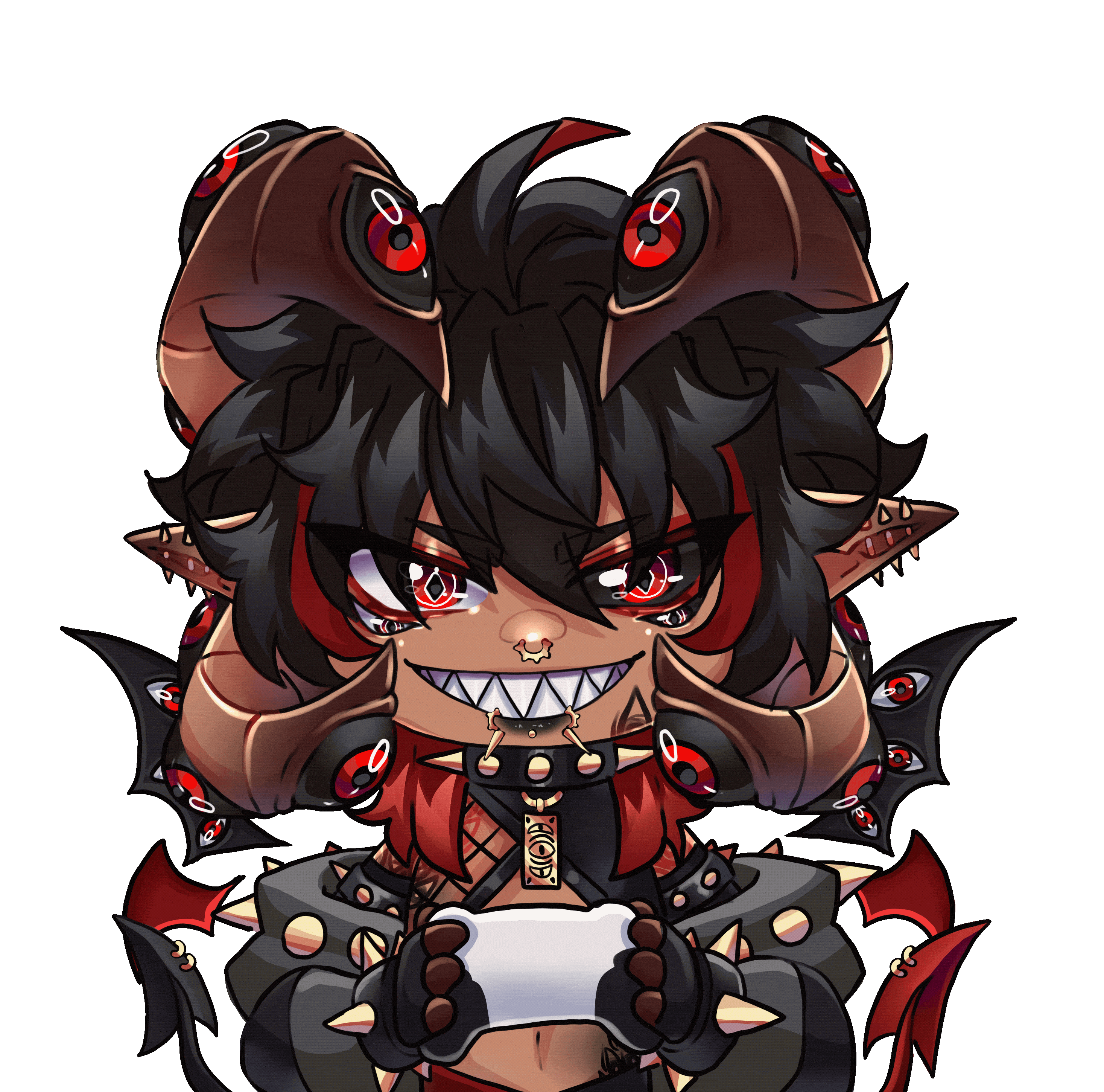 GIF reactive for @oddflesh_ on X